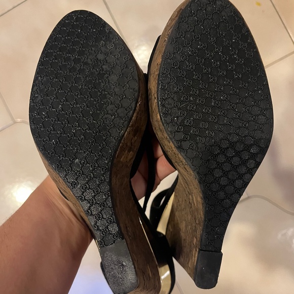 Preowned GUCCI wedges size 40 - Picture 4 of 4